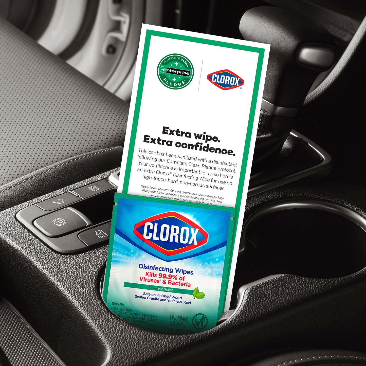 Enterprise Holdings Teams Up with Clorox® Extending its Complete Clean  Pledge; Effort to Offer Industry-First in Car Rental Cleaning Practices and  Customer Control - National Defense Transportation Association