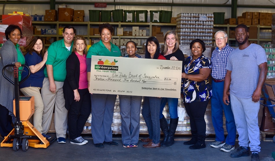 Enterprise’s Fill Your Tank® Program Surpasses Halfway Mark in $60 Million Donation Pledge to Address Food Insecurity